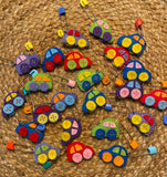 Cute Colorful Baby Taweez Pins from Shaykh Hisham’s Closet