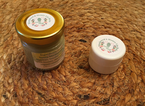 Handcrafted Organic Ultra Moisturizing in Black Seed Oil & Manuka Honey Lip Balm