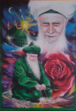 Naqshbandi art: acrylic paintings