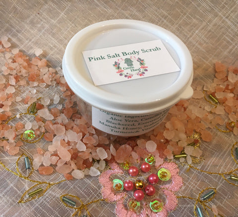 Blackseed, Turmeric & Manuka Honey Himalayan Pink Salt Body Scrub