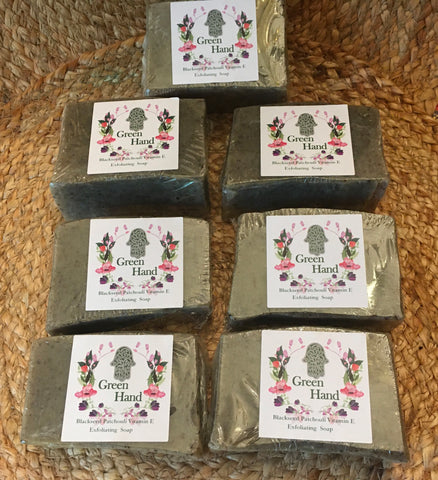 Triple Patchouli Black Seed & Shea Butter Exfoliating Moisturizing Soap