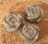 Handcrafted Black Seed & Shea Butter Unscented Exfoliating Moisturizing Soap