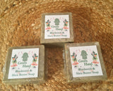 Handcrafted Black Seed & Shea Butter Unscented Exfoliating Moisturizing Soap