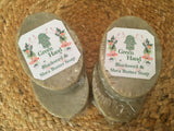 Handcrafted Black Seed & Shea Butter Unscented Exfoliating Moisturizing Soap