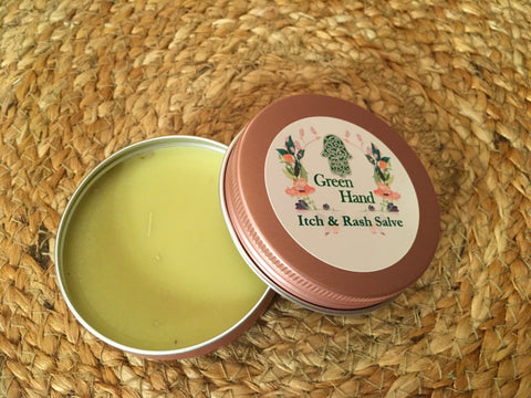 Handcrafted Organic Neem Eczema Itch & Rash Healing Salve
