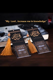 Du'a Bookmarks with Tassel Set if 2 with Arabic Calligraphy