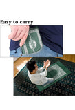 Portable Travel Prayer Mat with Compass, Waterproof Woven Polyester Rug