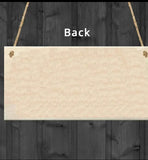 Salam Alaykum Wooden Hanging Sign Door Greeting or Wall Decoration