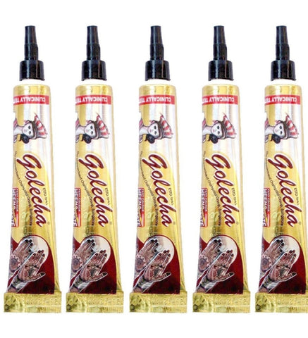 Golecha Henna Mehndi Nail Paste, Black or Brown