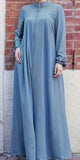 Lt. Blue Casual Abaya Dress XS or Sm