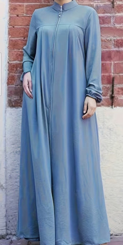 Lt. Blue Casual Abaya Dress XS or Sm
