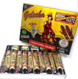 Golecha Henna Mehndi Nail Paste, Black or Brown