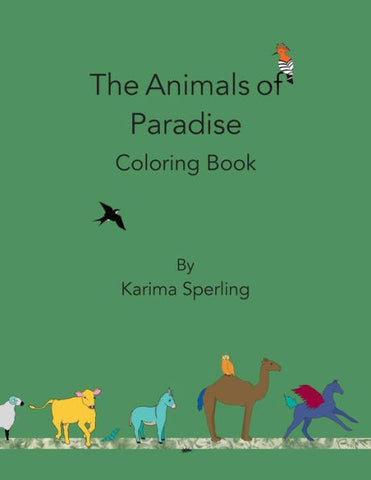 The Animals of Paradise: Coloring Book